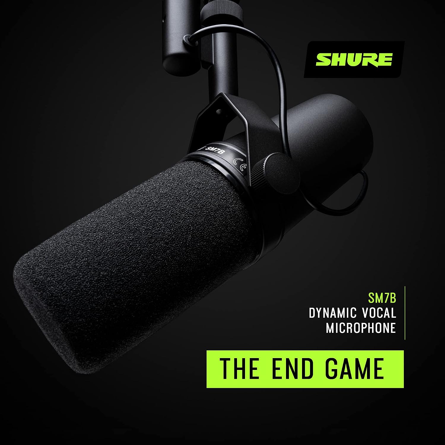 Shure SM7B Dynamic Vocal Microphone for Podcasting & Streaming | XLR studio dynamic mic for broadcast, podcast, recording, gaming and streaming; smooth warm vocals, rugged build - Image 6